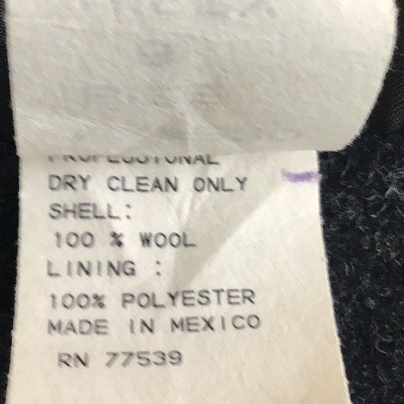 ♥️Stephanie Mathews 100% wool long coat size 8 missy used excellent condition, - Picture 5 of 8